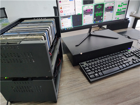 Ảnh Lắp Đặt Box Phone Farm Tại Đường Đại Cồ Việt – Hà Nội